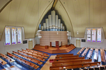 Kerkzaal met orgel.
<br/>
Paul Paris, 2015-09-12